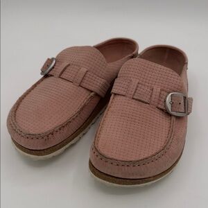 Birkenstock Buckley, pink suede